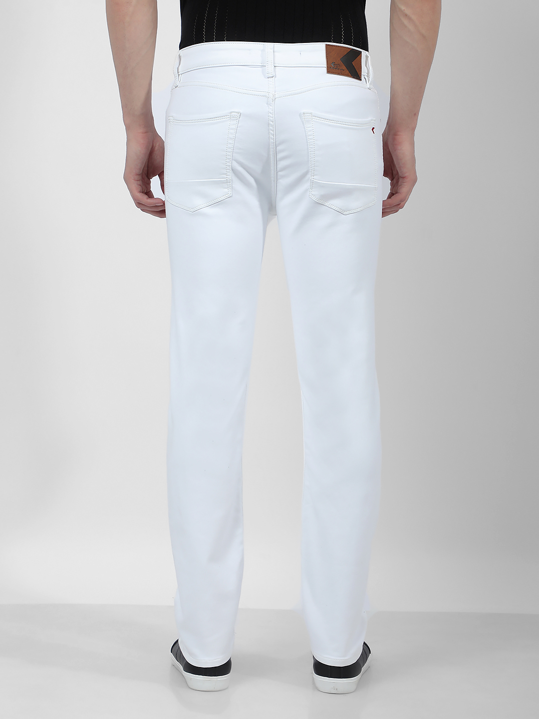 Numero Uno Men Faded White Jeans